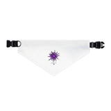 The Creative Art Series: Purple Sun Pet Bandana Collar