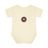 Orange Star Infant Baby Rib Bodysuit