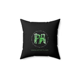 Wolf Spun Polyester Square Pillow
