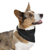 The Creative Art Series: Teal Hex Pet Bandana Collar