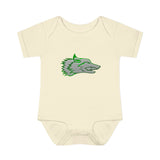 Wolf Infant Baby Rib Bodysuit