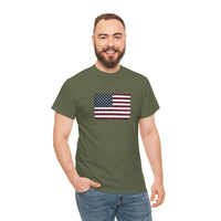 American Flag Unisex Heavy Cotton Tee