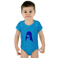 Blue Lucy Infant Baby Rib Bodysuit