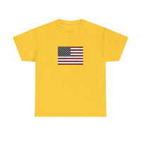 American Flag Unisex Heavy Cotton Tee