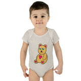 Peri Bear Infant Baby Rib Bodysuit