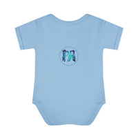 Classic Blue Infant Baby Rib Bodysuit