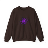 Purple Sun Unisex Heavy Blend™ Crewneck Sweatshirt