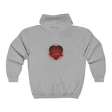 Heartmail Unisex Heavy Blend™ Full Zip Hooded Sweatshirt