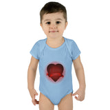 Heartmail Infant Baby Rib Bodysuit