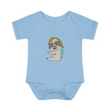 Sandy thw Sloth Infant Baby Rib Bodysuit