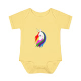 Lily the Unicorn Infant Baby Rib Bodysuit
