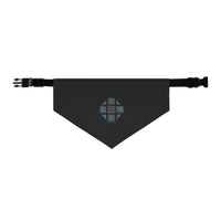 The Creative Art Series: Teal Hex Pet Bandana Collar