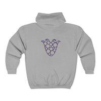 Emblem Unisex Heavy Blend™ Full Zip Hooded Sweatshirt