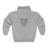Emblem Unisex Heavy Blend™ Full Zip Hooded Sweatshirt