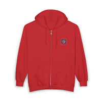 Classic Blue Unisex Heavy Blend™ Full Zip Hooded Sweatshirt