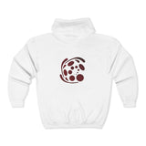 Spiral Red Unisex Heavy Blend™ Full Zip Hooded Sweatshirt