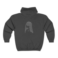 Graphite Lucy Unisex Heavy Blend™ Full Zip Hooded Sweatshirt