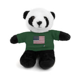 American Flag Stuffed Animals with Tee