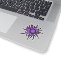 Purple Sun Kiss-Cut Stickers