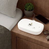 Frank the Headlight UV Phone Sanitizer and Wireless Charging Pad