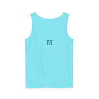 Classic Blue Unisex Garment-Dyed Tank Top