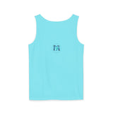 Classic Blue Unisex Garment-Dyed Tank Top