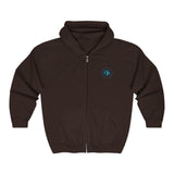 Classic Blue Unisex Heavy Blend™ Full Zip Hooded Sweatshirt