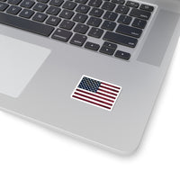 American Flag Kiss-Cut Stickers