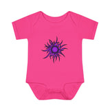 Purple Sun Infant Baby Rib Bodysuit