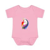 Lily the Unicorn Infant Baby Rib Bodysuit