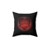 Heartmail Spun Polyester Square Pillow