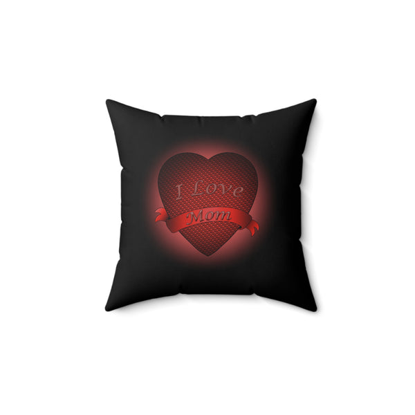 Heartmail Spun Polyester Square Pillow