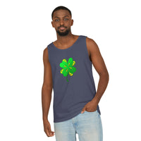 Clover Unisex Garment-Dyed Tank Top