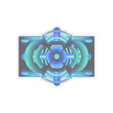 Classic Blue Kiss-Cut Stickers