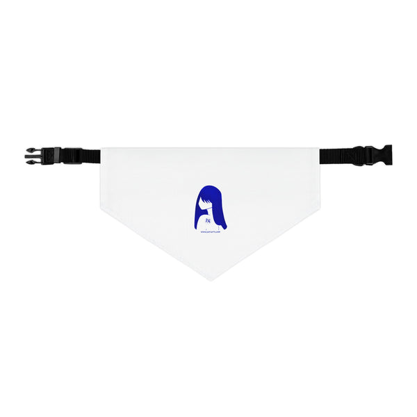 Blue Lucy Pet Bandana Collar