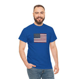 American Flag Unisex Heavy Cotton Tee