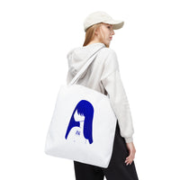 Blue Lucy Tote Bag