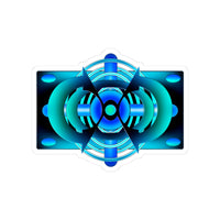 Classic Blue Kiss-Cut Stickers