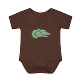 Wolf Infant Baby Rib Bodysuit