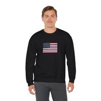 American Flag Unisex Heavy Blend™ Crewneck Sweatshirt