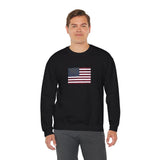 American Flag Unisex Heavy Blend™ Crewneck Sweatshirt