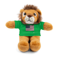 American Flag Stuffed Animals with Tee