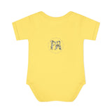 Graphite Lucy Infant Baby Rib Bodysuit