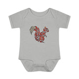 Squirrel Infant Baby Rib Bodysuit