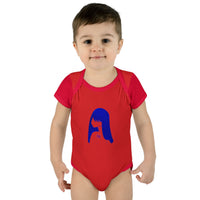 Blue Lucy Infant Baby Rib Bodysuit