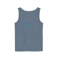 Classic Blue Unisex Garment-Dyed Tank Top