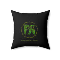 Rhyan's Note Spun Polyester Square Pillow