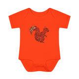 Squirrel Infant Baby Rib Bodysuit