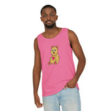 Peri Bear Unisex Garment-Dyed Tank Top