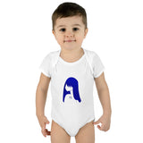 Blue Lucy Infant Baby Rib Bodysuit